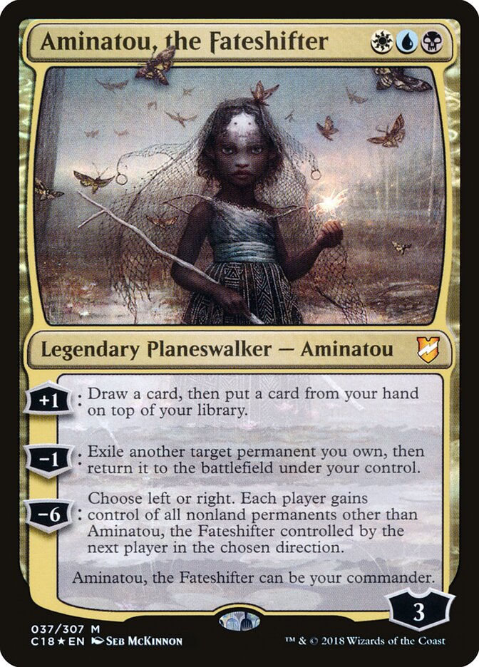 Aminatou, a Forjadora de Destinos / Aminatou, the Fateshifter - Magic: The Gathering - MoxLand