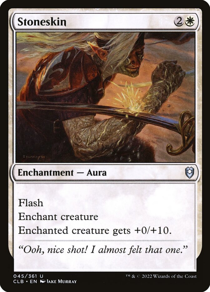 Pele-rocha / Stoneskin - Magic: The Gathering - MoxLand