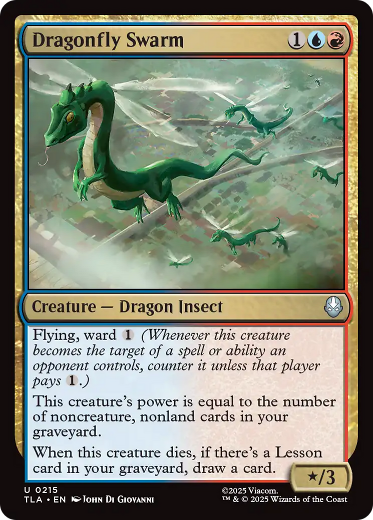 Enxame de Dracolibélulas / Dragonfly Swarm - Magic: The Gathering - MoxLand