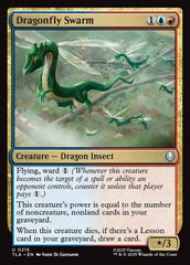 Enxame de Dracolibélulas / Dragonfly Swarm - Magic: The Gathering - MoxLand