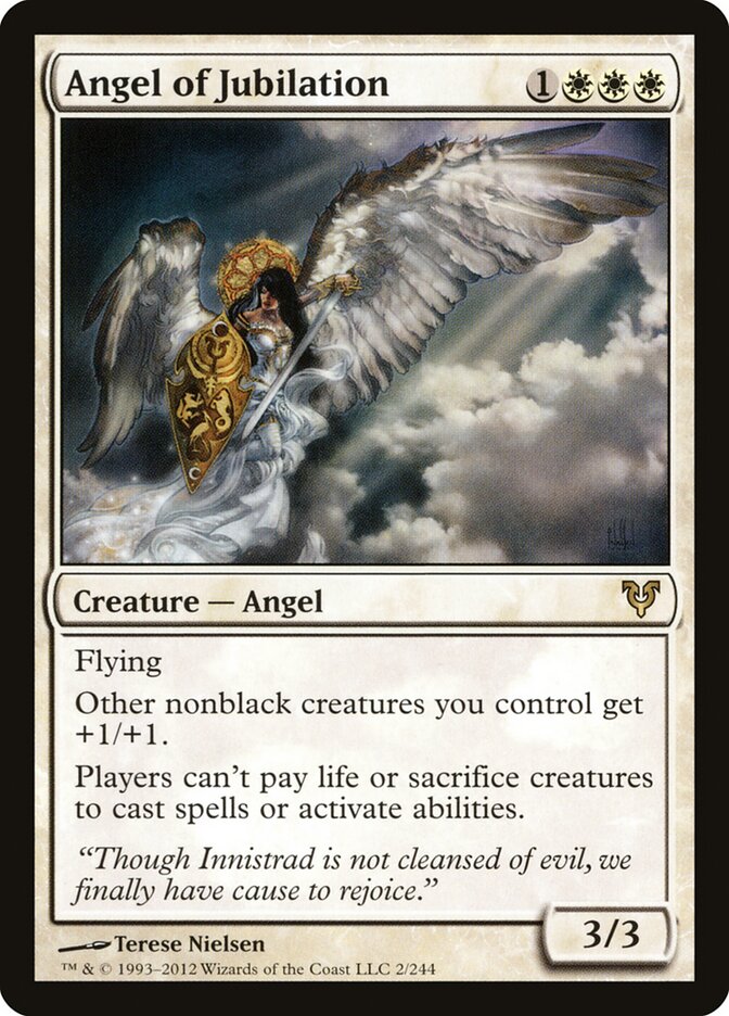 Anjo do Júbilo / Angel of Jubilation - Magic: The Gathering - MoxLand