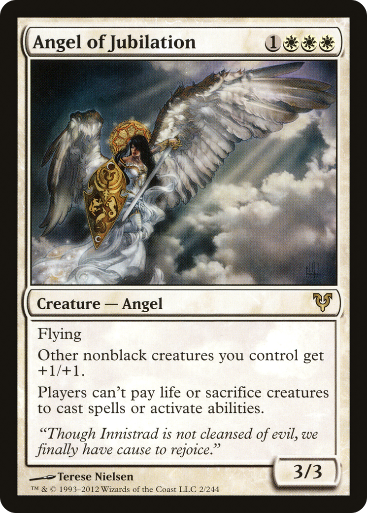 Anjo do Júbilo / Angel of Jubilation - Magic: The Gathering - MoxLand