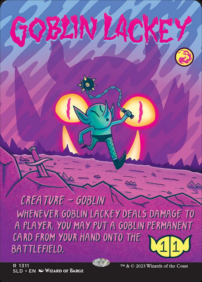 Lacaio Goblin / Goblin Lackey - Magic: The Gathering - MoxLand