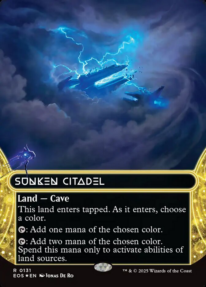 Cidadela Submersa / Sunken Citadel - Magic: The Gathering - MoxLand