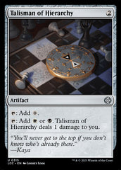 Talismã da Hierarquia / Talisman of Hierarchy - Magic: The Gathering - MoxLand
