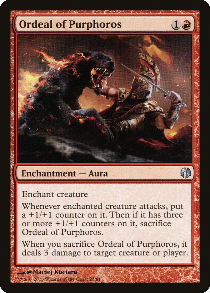 Provação de Púrforo / Ordeal of Purphoros - Magic: The Gathering - MoxLand