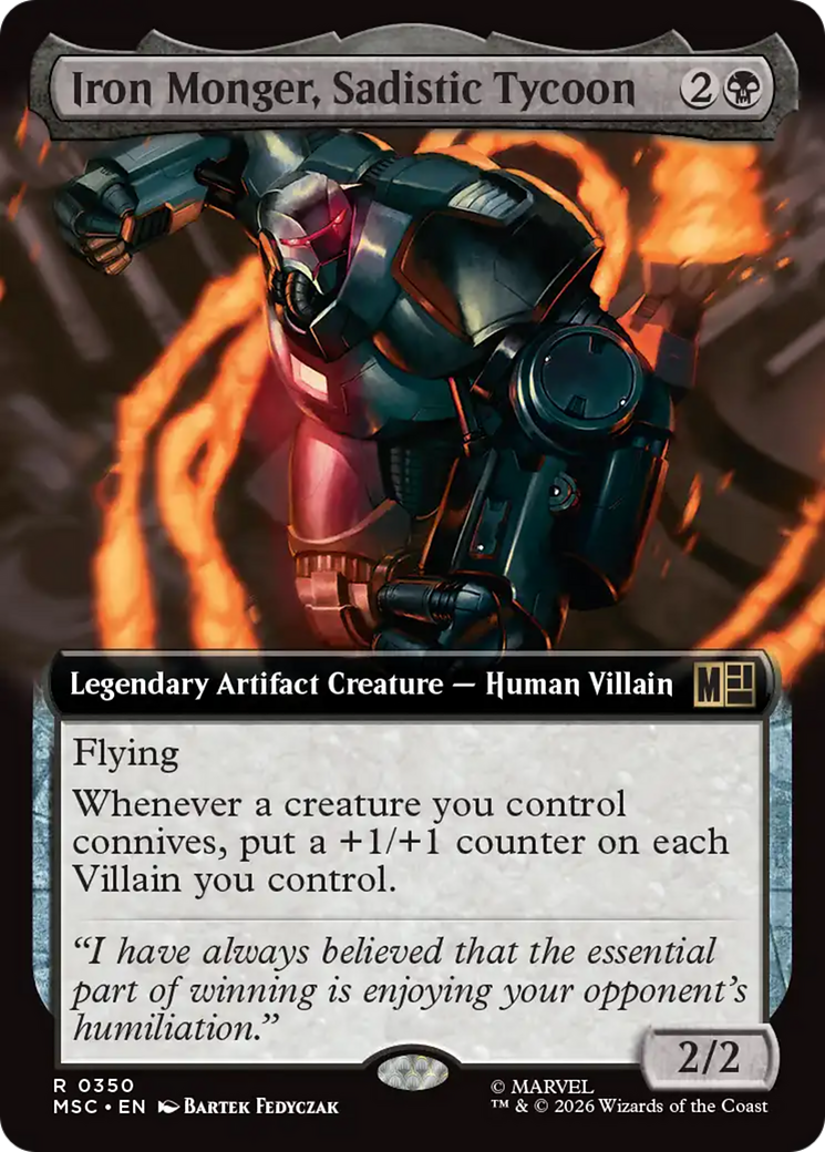 Iron Monger, Sadistic Tycoon - Magic: The Gathering - MoxLand
