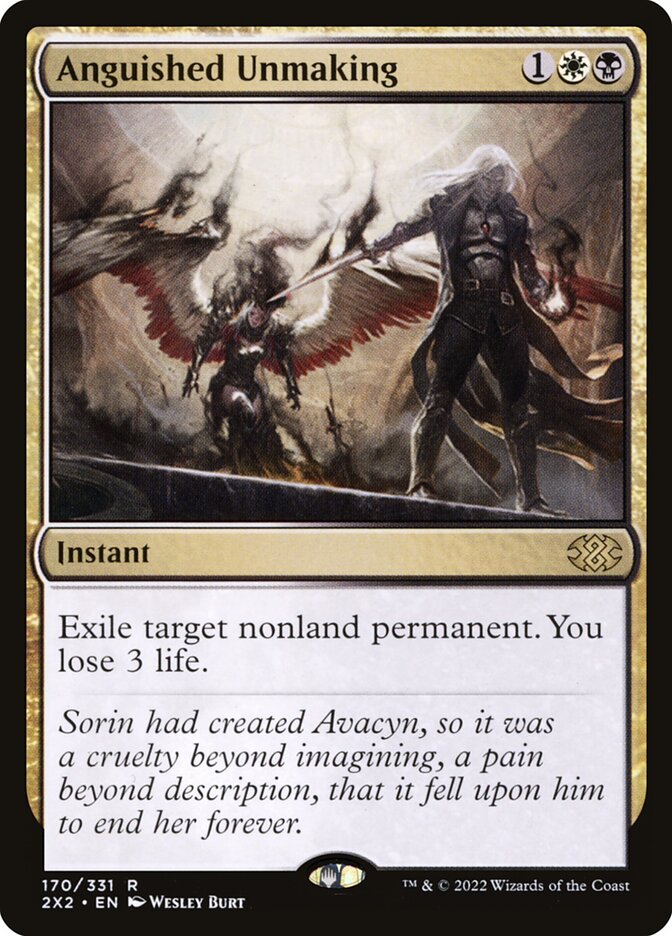 Desfazer Angustiado / Anguished Unmaking - Magic: The Gathering - MoxLand