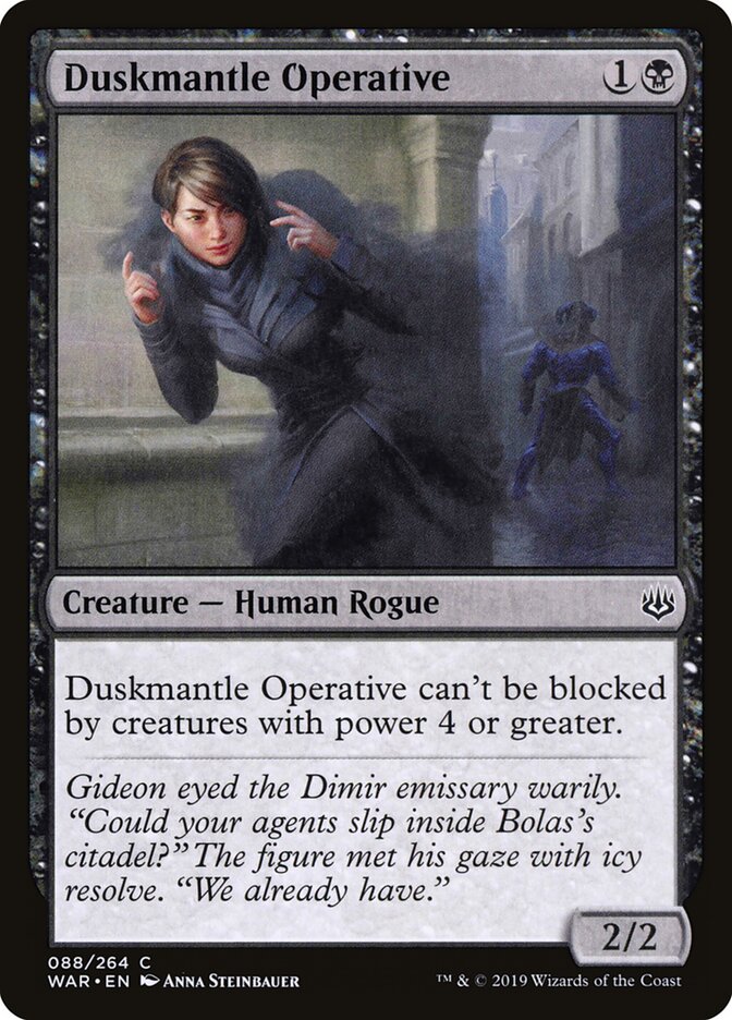 Agente do Manto do Crepúsculo / Duskmantle Operative - Magic: The Gathering - MoxLand