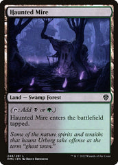 Lodaçal Assombrado / Haunted Mire - Magic: The Gathering - MoxLand