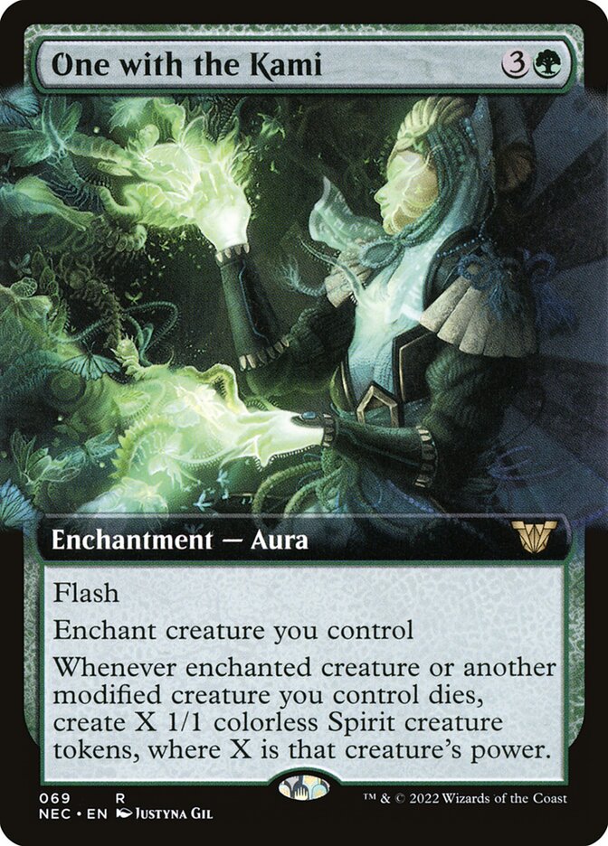Harmonia com os Kami / One with the Kami - Magic: The Gathering - MoxLand
