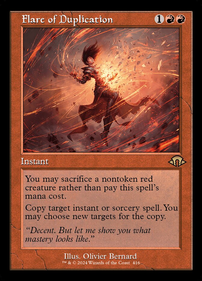 Chama da Duplicação / Flare of Duplication - Magic: The Gathering - MoxLand