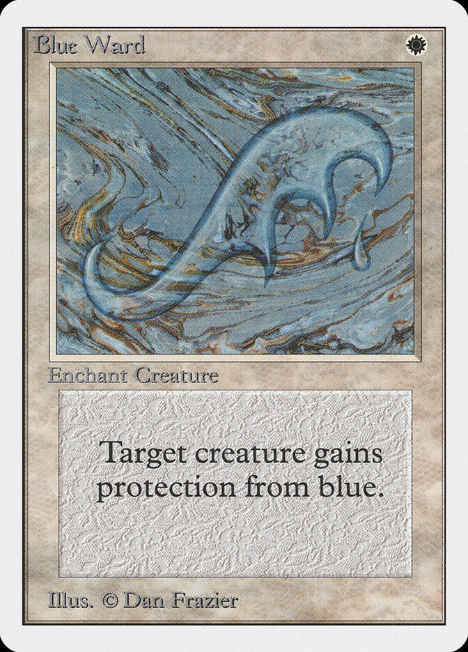 Defesa Azul / Blue Ward - Magic: The Gathering - MoxLand
