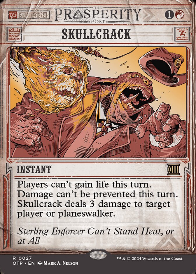 Quebra-crânio / Skullcrack - Magic: The Gathering - MoxLand