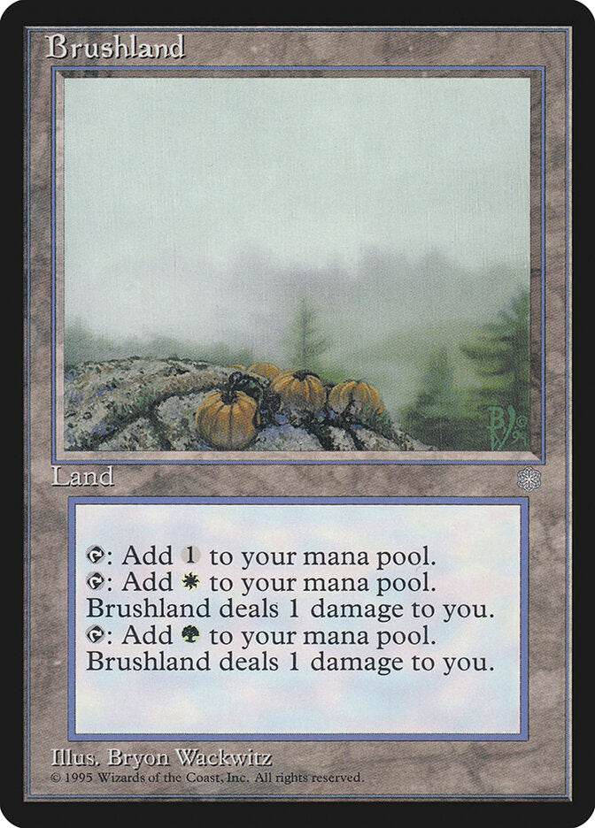 Macegal / Brushland - Magic: The Gathering - MoxLand