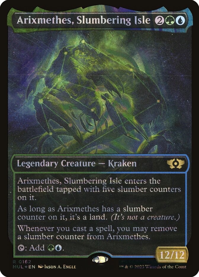 Arixmetes, Ilha Hibernante / Arixmethes, Slumbering Isle - Magic: The Gathering - MoxLand