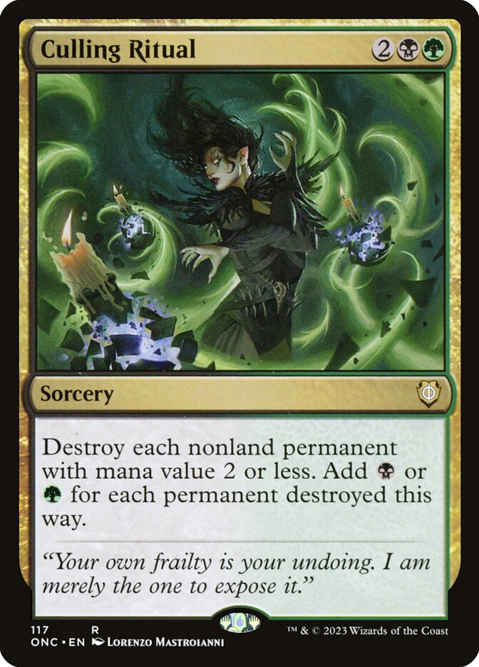Ritual da Ceifa / Culling Ritual - Magic: The Gathering - MoxLand