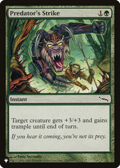 Ataque do Predador / Predator's Strike - Magic: The Gathering - MoxLand