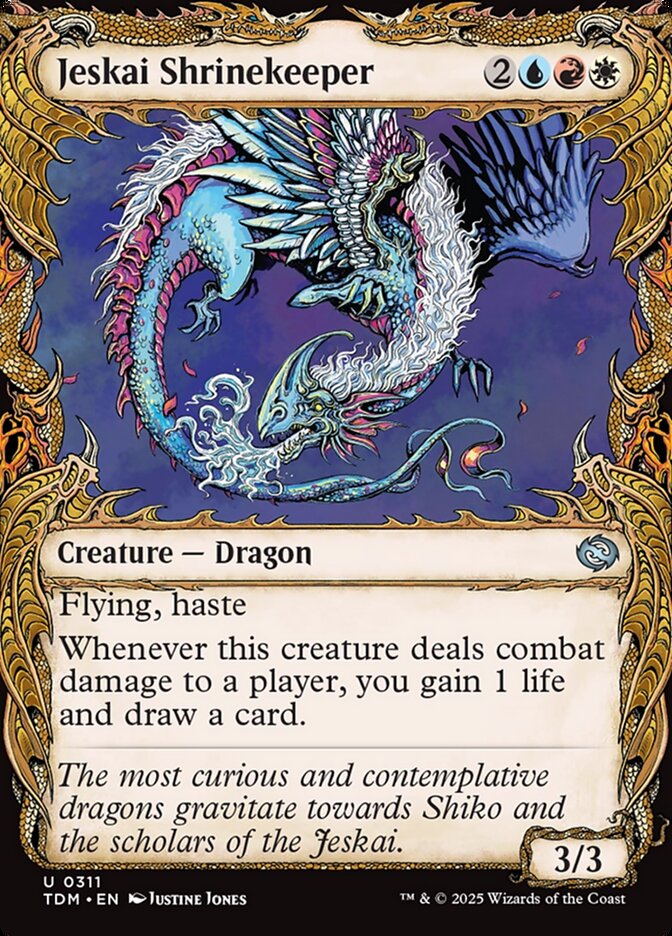 Guardião do Sacrário Jeskai / Jeskai Shrinekeeper - Magic: The Gathering - MoxLand