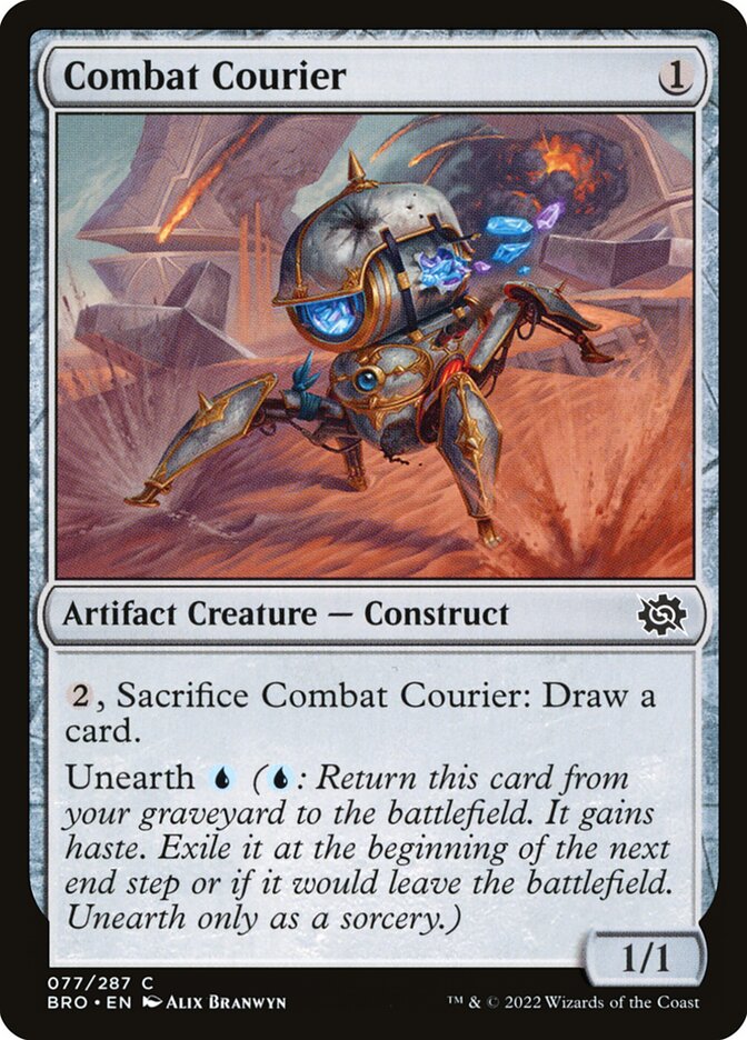 Mensageiro de Combate / Combat Courier - Magic: The Gathering - MoxLand