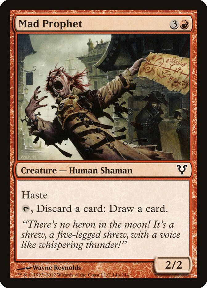 Profeta Louco / Mad Prophet - Magic: The Gathering - MoxLand