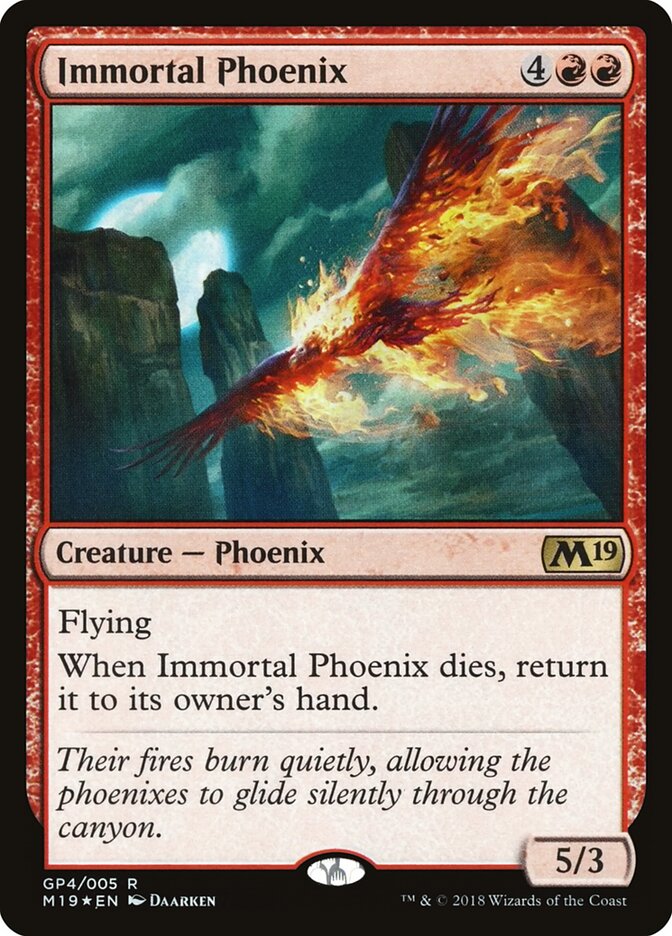 Fênix Imortal / Immortal Phoenix - Magic: The Gathering - MoxLand