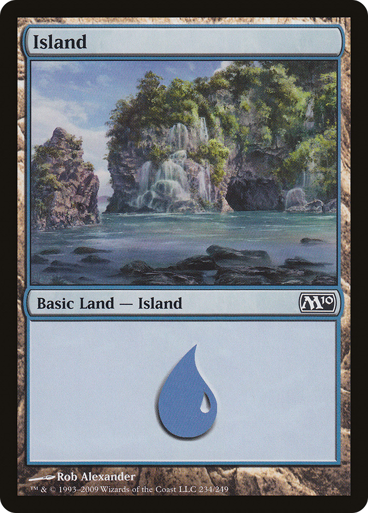 Ilha / Island - Magic: The Gathering - MoxLand