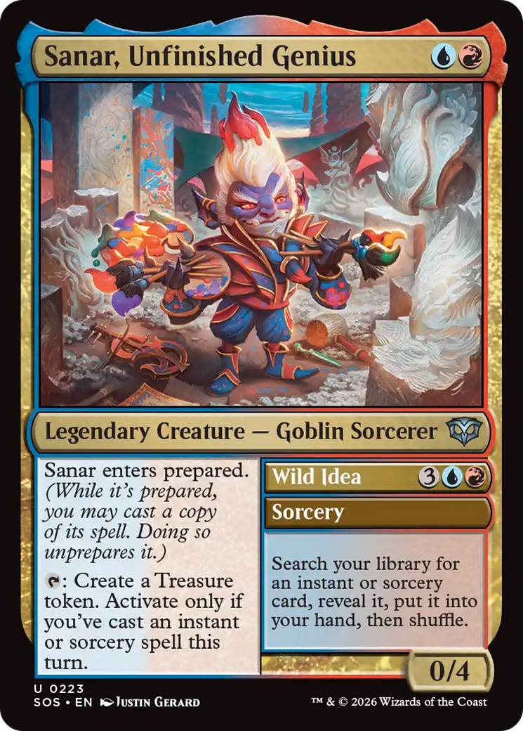 Sanar, Unfinished Genius - Magic: The Gathering - MoxLand