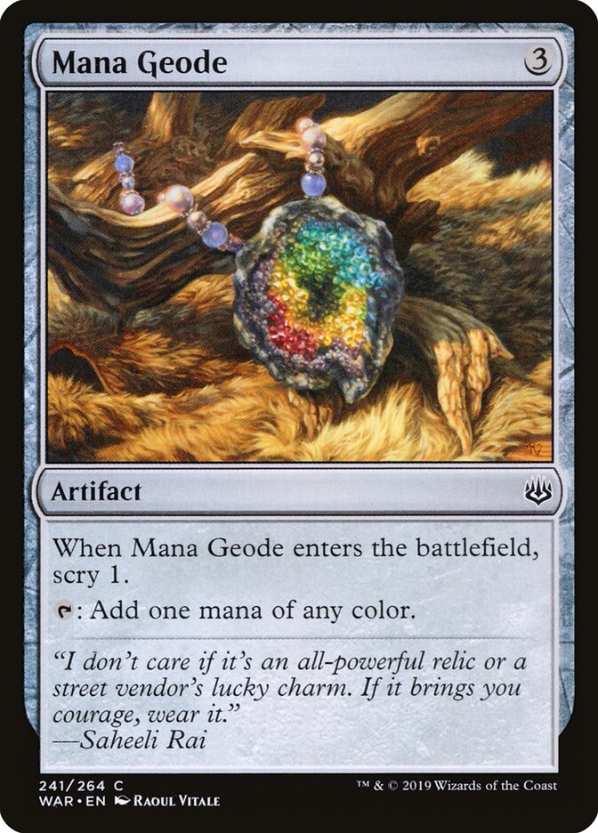 Geodo de Mana / Mana Geode - Magic: The Gathering - MoxLand