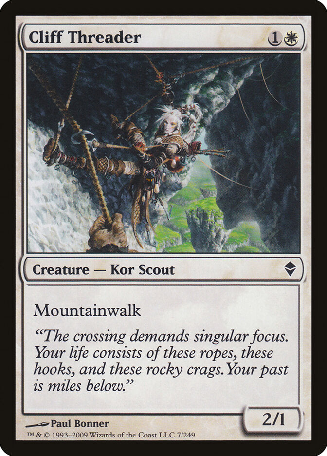 Atravessador de Penhasco / Cliff Threader - Magic: The Gathering - MoxLand
