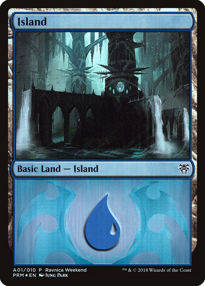 Ilha / Island - Magic: The Gathering - MoxLand