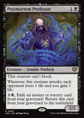 Postmortem Professor - Magic: The Gathering - MoxLand