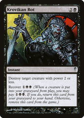 Apodrecimento Krovikano / Krovikan Rot - Magic: The Gathering - MoxLand