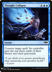 Colapso do Pensamento / Thought Collapse - Magic: The Gathering - MoxLand