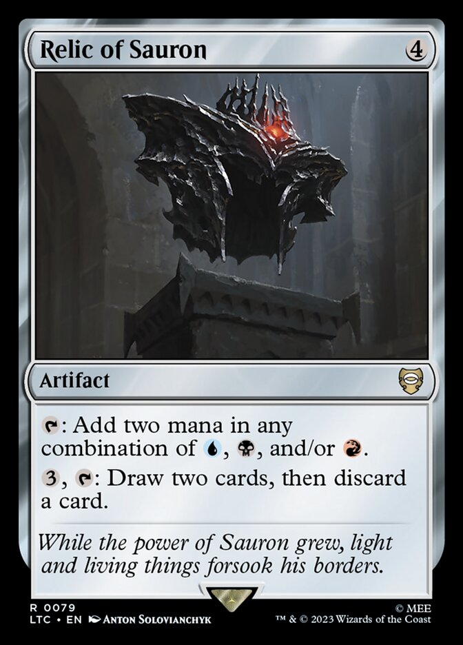 Relíquia de Sauron / Relic of Sauron - Magic: The Gathering - MoxLand