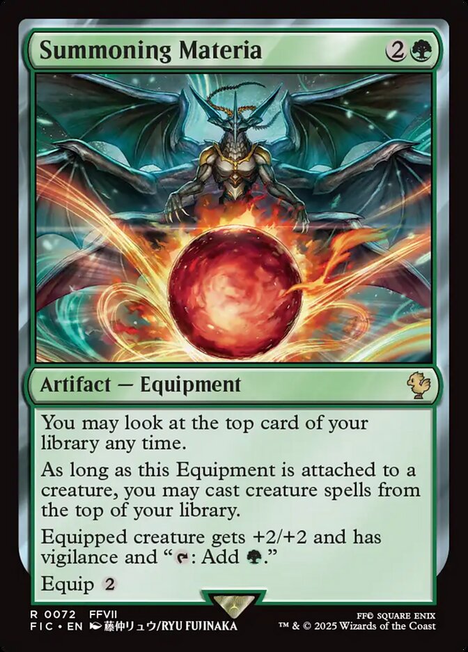 Summoning Materia - Magic: The Gathering - MoxLand