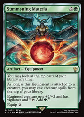 Summoning Materia - Magic: The Gathering - MoxLand
