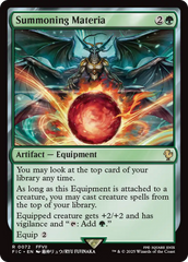 Summoning Materia - Magic: The Gathering - MoxLand