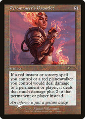 Manoplas da Piromante / Pyromancer's Gauntlet - Magic: The Gathering - MoxLand
