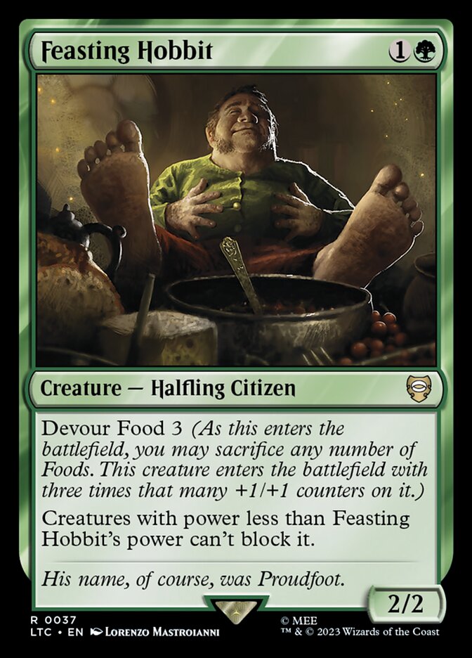 Hobbit Glutão / Feasting Hobbit - Magic: The Gathering - MoxLand