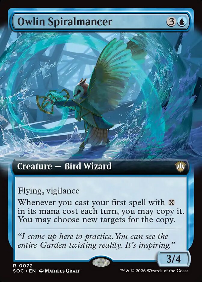 Owlin Spiralmancer - Magic: The Gathering - MoxLand