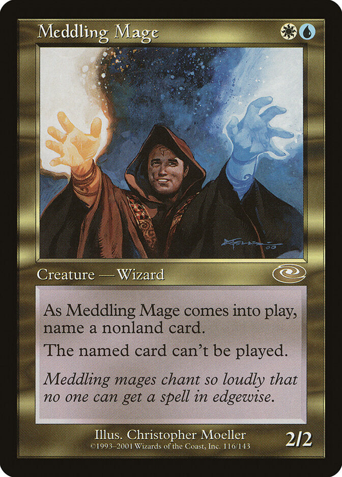 Mago Interferidor / Meddling Mage - Magic: The Gathering - MoxLand