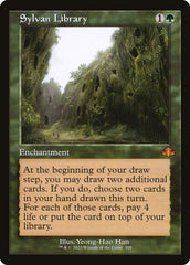 Grimório Silvestre / Sylvan Library - Magic: The Gathering - MoxLand