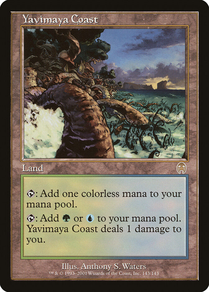 Costa de Yavimaya / Yavimaya Coast - Magic: The Gathering - MoxLand