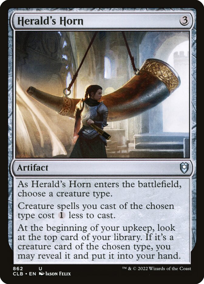 Corneta do Arauto / Herald's Horn - Magic: The Gathering - MoxLand
