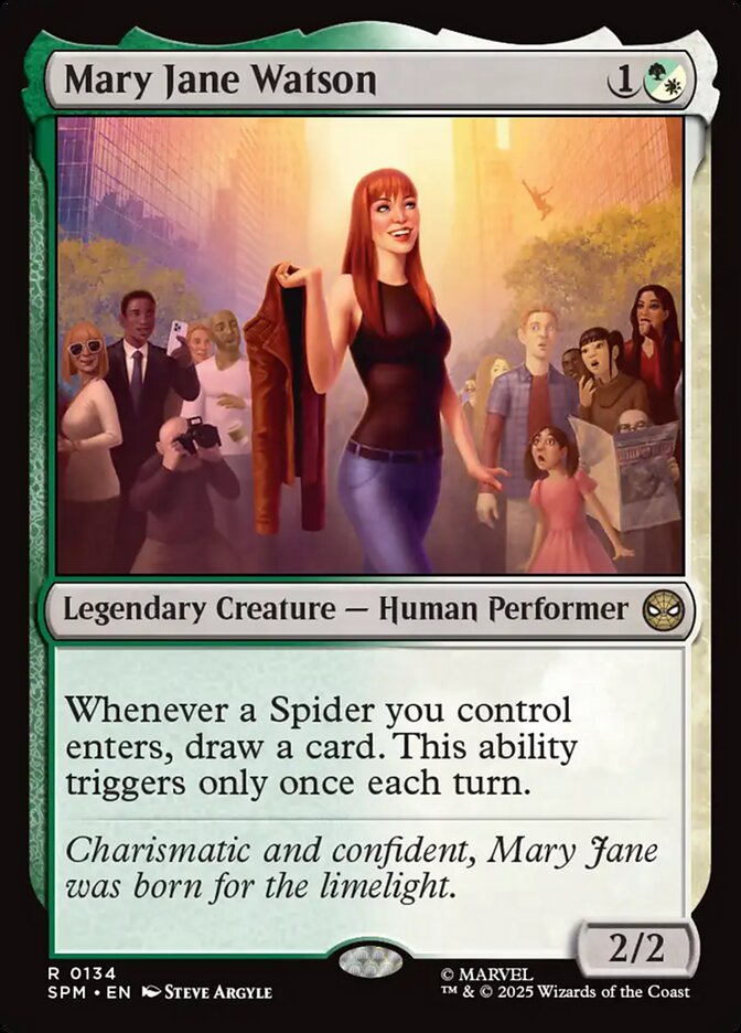 Mary Jane Watson - Magic: The Gathering - MoxLand