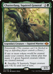 Dente-chocalho, General Esquilo / Chatterfang, Squirrel General - Magic: The Gathering - MoxLand