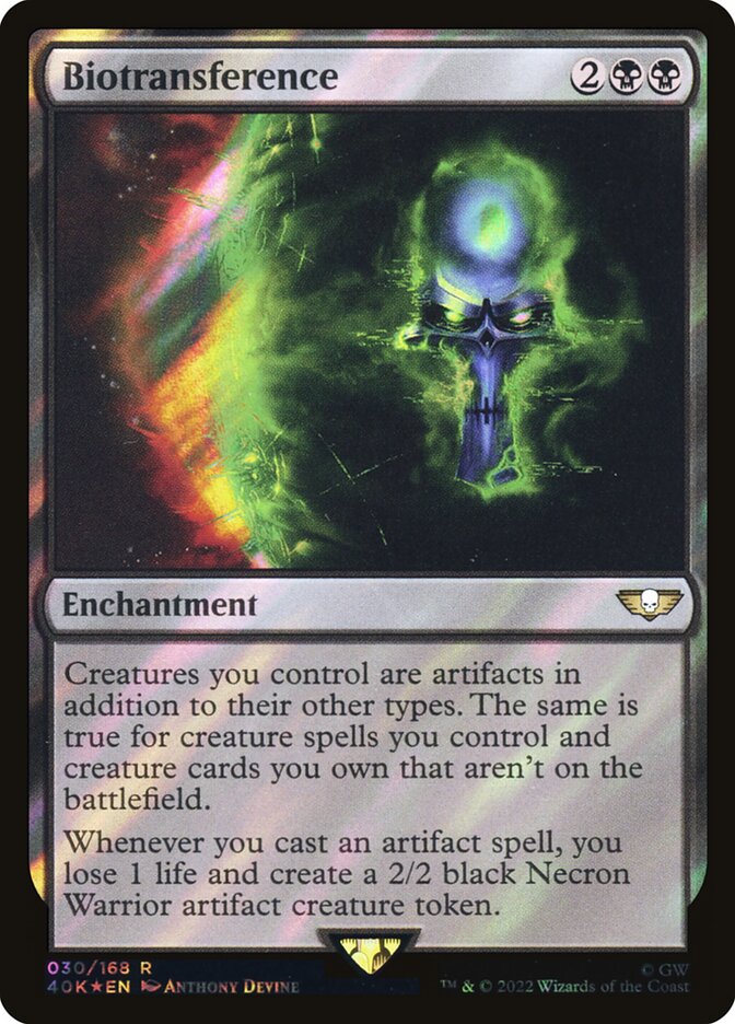 Biotransferência / Biotransference - Magic: The Gathering - MoxLand