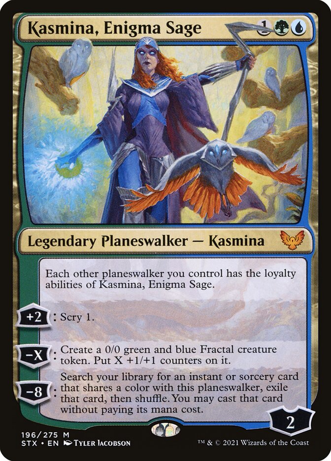 Kasmina, Sábia dos Enigmas / Kasmina, Enigma Sage - Magic: The Gathering - MoxLand