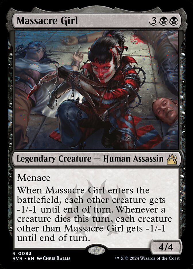 Garota-massacre / Massacre Girl - Magic: The Gathering - MoxLand